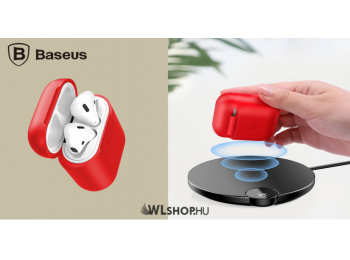 Baseus vezeték nélküli Airpods töltőház - Piros