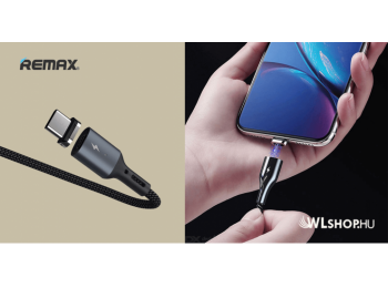 USB-C töltőkábel mágneses csatlakozóval 1m 3A RC-156a R