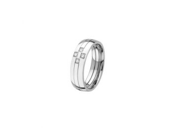 Női acél karikagyűrű (AC06)