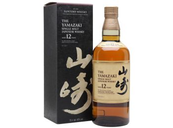 Yamazaki 12 éves Single Malt whisky 0,7 L 43%