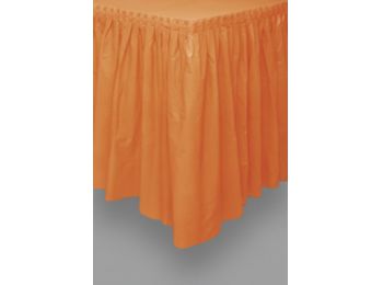 Narancssárga asztalszoknya 73 x 426 cm