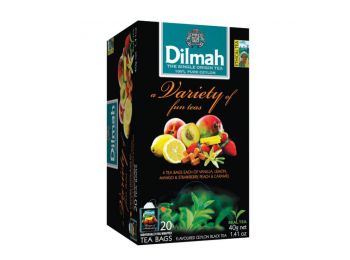 Dilmah vegyes gyümölcsös fekete tea 20 filter/cs