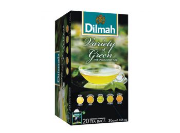 Dilmah Variety Pack Green Tea vegyes zöld tea 20 filter/dob