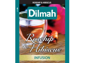 Dilmah Hibiscus - Csipke-hibiszkusz tea gasztro csomag 100 filter/doboz