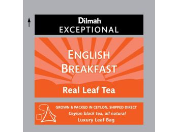 Dilmah Exceptional English Breakfast fekete tea 50 filter/doboz