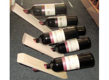 Bor egyensúlytartó natúr fa 3 bornak