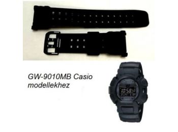 GW-9010MB, GW-9010BP Casio fekete műanyag szíj