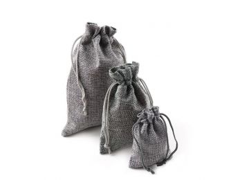 Zsákvászon tasak 10 x 14 cm