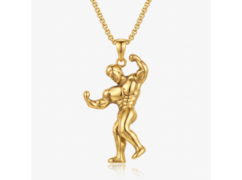 Body builder nyaklánc