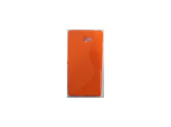 Telone Sony D2303, D2305, D2306 Xperia M2 szilikon tok naran