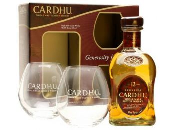 Cardhu 12 years 0,7L 40% pdd.+ 2 pohár