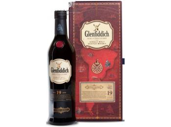 Glenﬁddich 19 y. age of Discovery RED WINE CASK FINISH whisky 0,7L 40% dd. (piros)