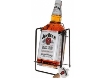Jim Beam whisky 4,5L 40% + állvány + kiöntő