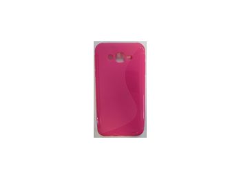 Telone Samsung J700 Galaxy J7 szilikon tok pink S-Line*