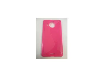 Telone Microsoft Lumia 950 XL szilikon tok pink S-Line*
