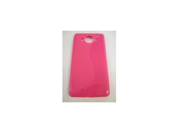 Telone Microsoft Lumia 950 szilikon tok pink S-LIne*