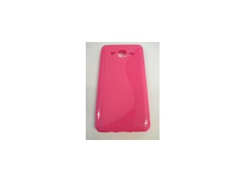 Telone Samsung G550F Galaxy On5 szilikon tok pink S-Line*