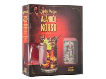 Captain Morgan Spiced Gold rum 0,7L 35% pdd + korsó