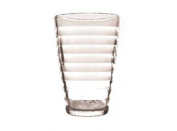 Üdítős pohár bordás 255ml