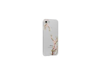 Telone Floral Cherry szilikon tok Huawei Y5 2018-hoz átlát