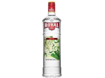 Royal vodka bodza 0,5L 37,5% + ajándék Royal pohár