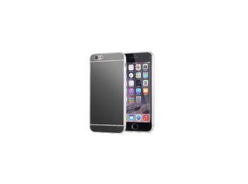 Telone Mirror tükrös szilikon tok LG K350 K8-hoz fekete*