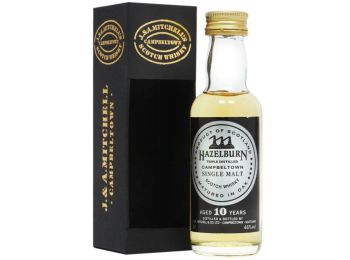 Hazelburn 10 éves mini whisky 0,05L 46%
