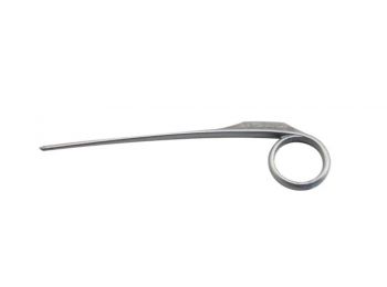 Koktélszúróka karika véggel ezüst