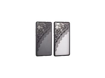 Telone Lace Design 2 kemény hátlaptok Huawei P10-hez feket