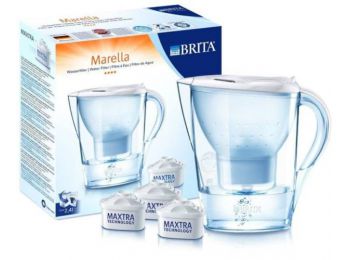 Brita Marella Cool vízszűrő kancsó fehér + 3 szűrő 2,
