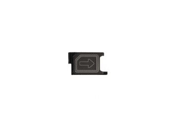 Sony E5803 Z5 Compact sim és memóriakártya tartó tálca fekete