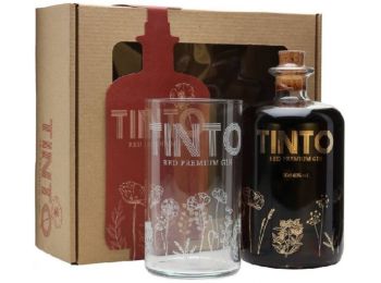 Tinto Red Premium Gin 40% pdd.+ pohár 0,7