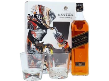 Johnnie Walker Black Label 12 years 0,7 40% pdd.+ 2 pohár