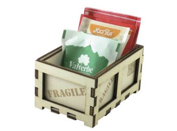 The Bars natúr fa teatartó 7x10x5 cm