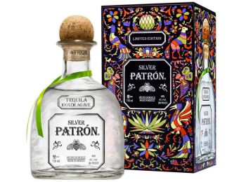 Patron Silver Tequila 0,7 40% fém dd.
