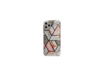 Telone Cosmo Marble szilikon tok Apple iPhone 11-hez barna