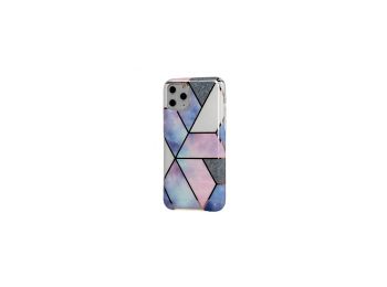 Telone Cosmo Marble szilikon tok Apple iPhone 11-hez kék