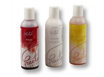 Piros, sárga és fehér 3 részes airbrush ételfesték ké