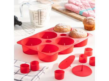 Tasty American Szilikon Muffin Forma