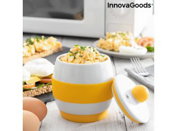 Kerámia mikrohullámú sütőben használható tojásrántotta készítő InnovaGoods