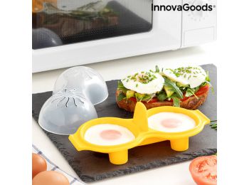 Dupla szilikon tojásforma Oovi InnovaGoods