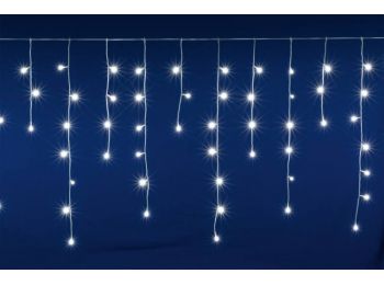 LED-es, sorolható fényfüggöny, jégcsap