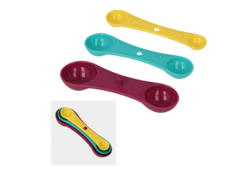 Metaltex műanyag mérőkanál készlet