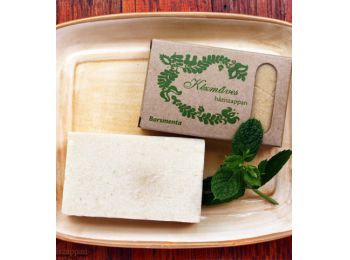 Kézműves háziszappan borsmentával, 80 g