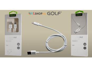 Golf USB C kábel 5A – adatkábel – prémium