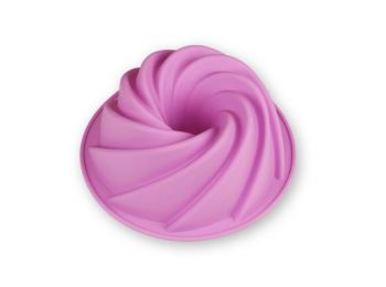 17 cm-es csavart szilikon kuglóf forma