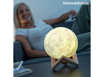 Újratölthető LED Hold Lámpa Moondy InnovaGoods