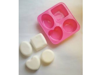 Szilikonforma 4 különböző forma