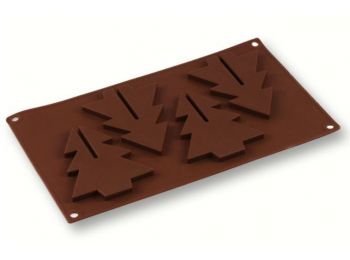 Csokoládé fenyőfa készítő forma