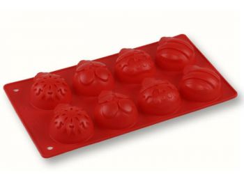 Karácsonyfadíszek szilikon muffin sütőforma